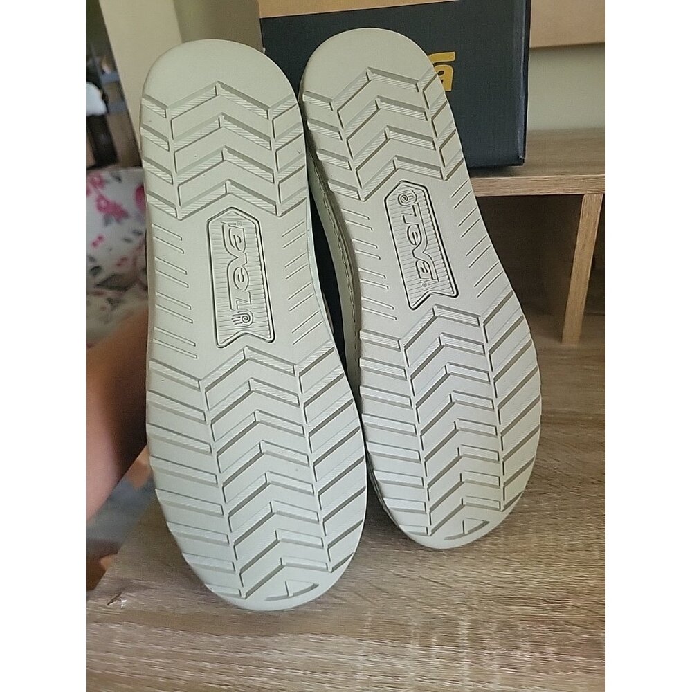 Men’s Shoe Teva M Canyon Life Leather Shoes Loafer Causal Gray Size 11.5 - Picture 8 of 10